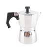 Stovetop Coffee Maker Coffee Boiler Pot Aluminum Octagonal Shape for