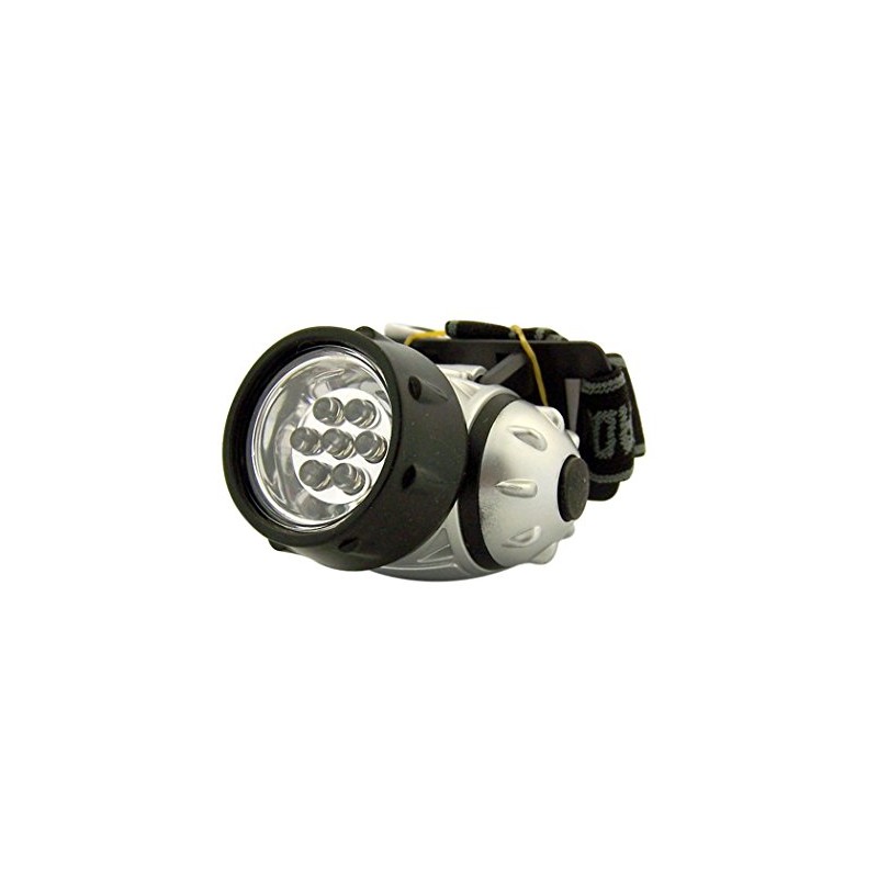 LED Headlight with 3 Modes of Light and Adjustable Head