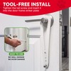FlexLatch Cat Door Holder Latch - Bright White Cat Door