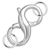 Sterling Silver Lobster Clasp Double Opening,Lobster Clasps