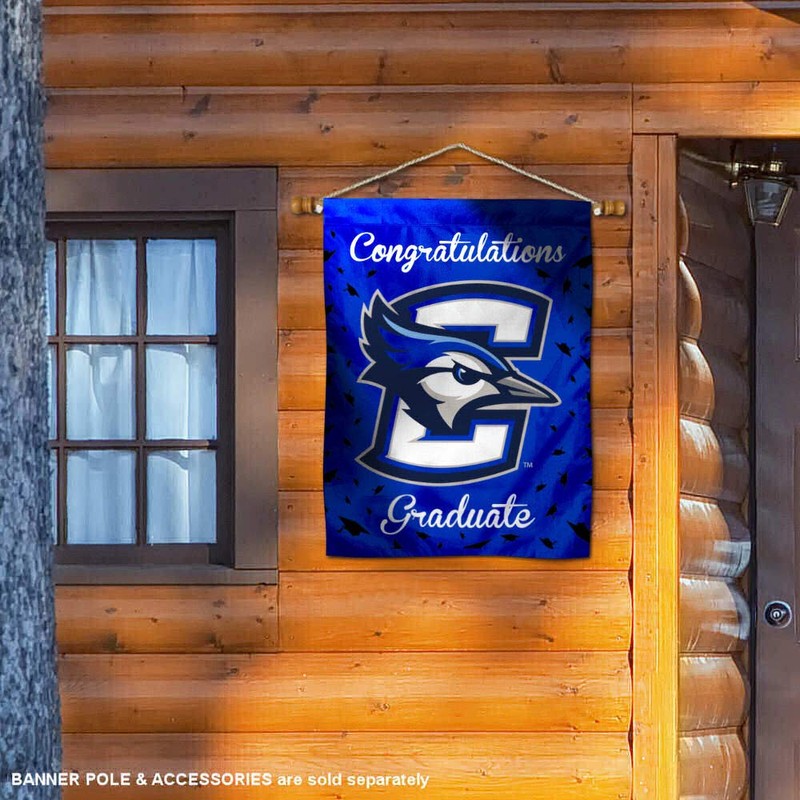 College Flags and Banners Co. Creighton Bluejays Graduation Gift Banner