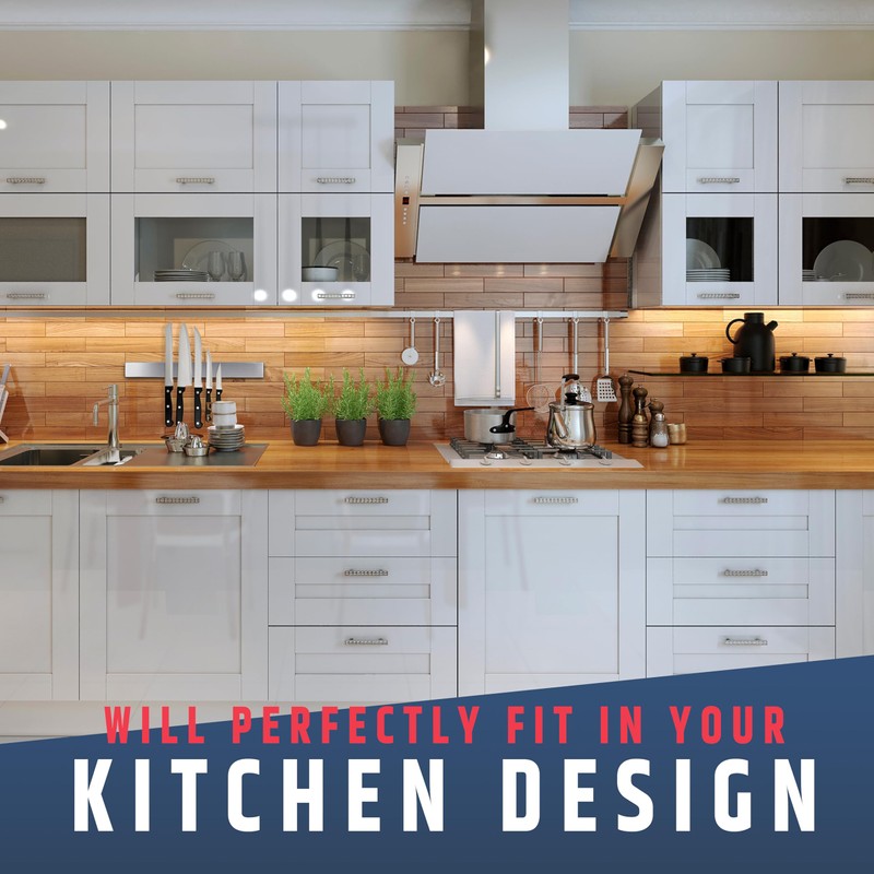 HMmagnets Premium 17 Inch Stainless Steel Magnetic Knife Holder For