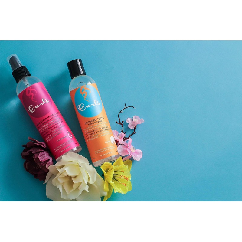 Curls Hair Gel Goddess Glaze Curl Gel, 8 oz by