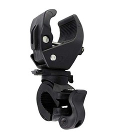 Huadoud Zxcdengjia-011 Bicycle Light Holder, Headlight Bracket, Flashlight Holder, 360 Degree Rotating Stand, Perfect for Night Riding, Commuting, Camping