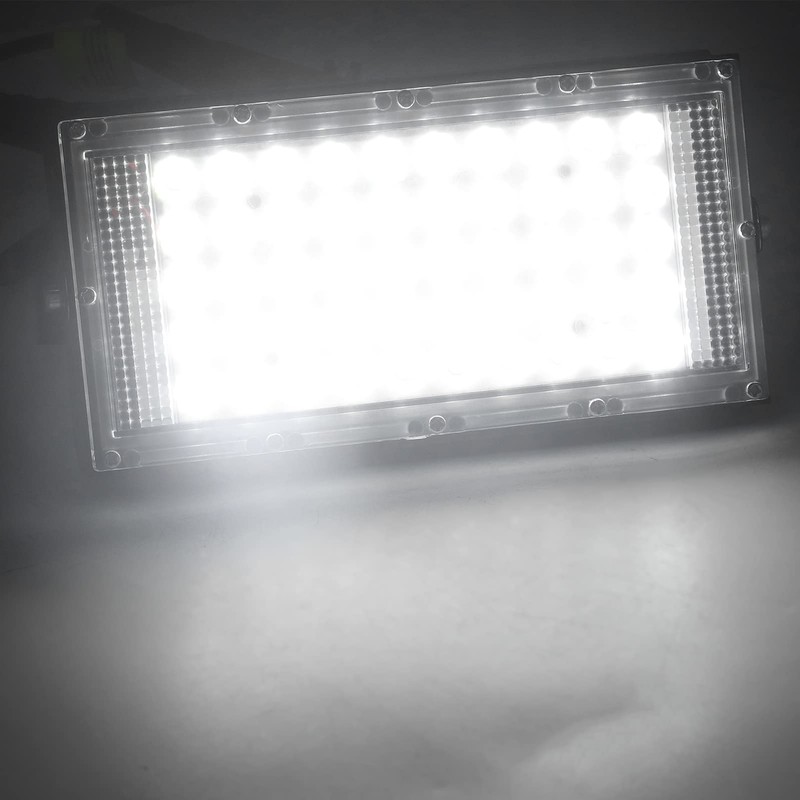 TOPINCN LED Flood Light, 50W 12V Waterproof Bright White Courtyards