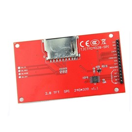 Hailege 2.8 Inch ILI9341 240 x 320 TFT LCD Screen Display Touch Panel SPI Serial 5V / 3.3V Raspberry Pi STM32