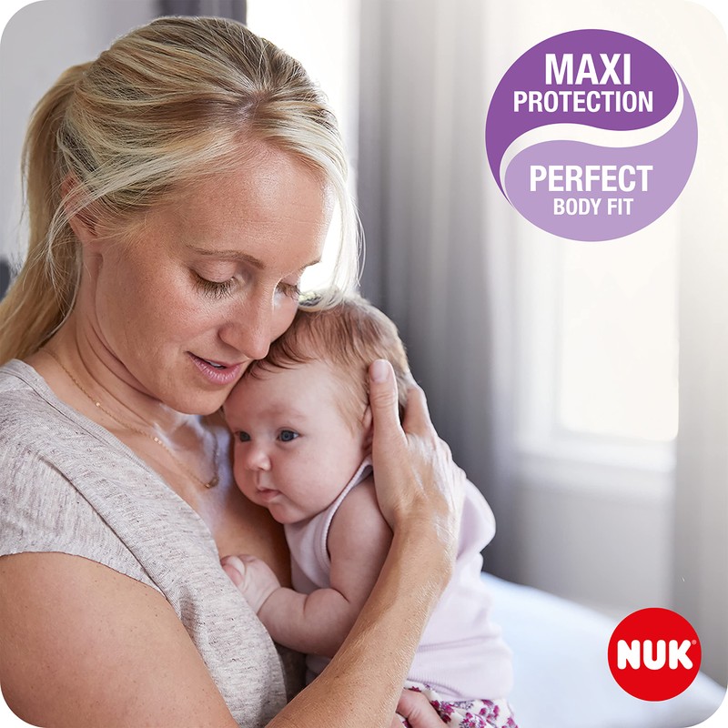 NUK High-Performance Disposable Breast Pads with Instant Absorbent Fleece |