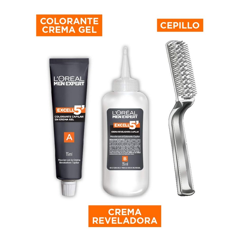 L'Oreal Paris Tinte Capilar Permanente Excell 5, 2 Castano Negro