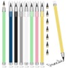 HOTUT Inkless Pencil, 7PCS Forever Infinity Pencils with 7 Eraser