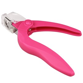 AMOS False Nails Clipper Acrylic UV Gel Fake Artificial Tips Edge Cutter Professional Nail Art Manicure Tool with Tip Trapper