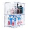 Zero Zoo 4Pack Large Stackable Kitchen Storage Drawers Holder, Clear