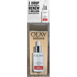 olay serums wrinkle correction serum B3 +peptides