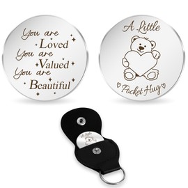 Bear Hugs Gifts, Christmas Gifts for Her Thoughtful Gifts for Women Stocking Filler Gifts Thinking of You Gifts Friendship Gifts Positivity Gifts Teenage Girls Gifts Birthday Valentines Gifts for Her