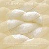 Fluffy bed linen (beige, 40 x 80 cm)