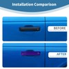 PDKLIN for Bronco Door Handle Cover Trim Purple Fit for
