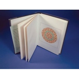 Cosmid Ishihara Test Chart Books for Color Deficiency 10 Plates (Unlettered Persons and Children)