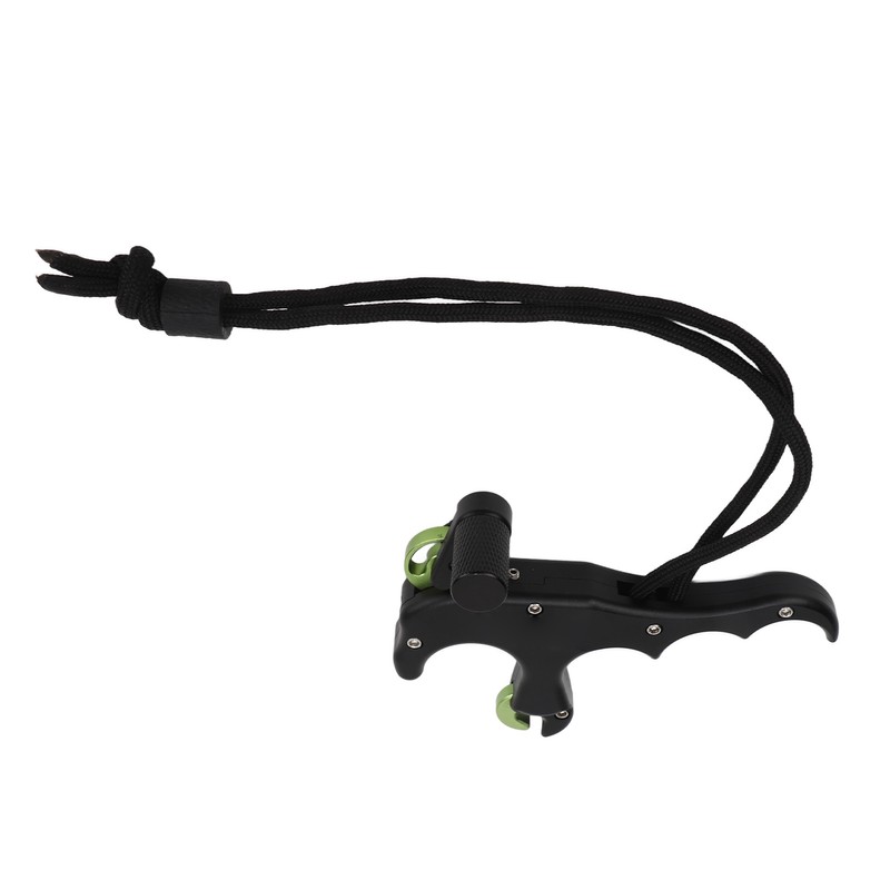 4 Finger Archery Release Aid Grip Adjustable Aluminum Alloy Compound