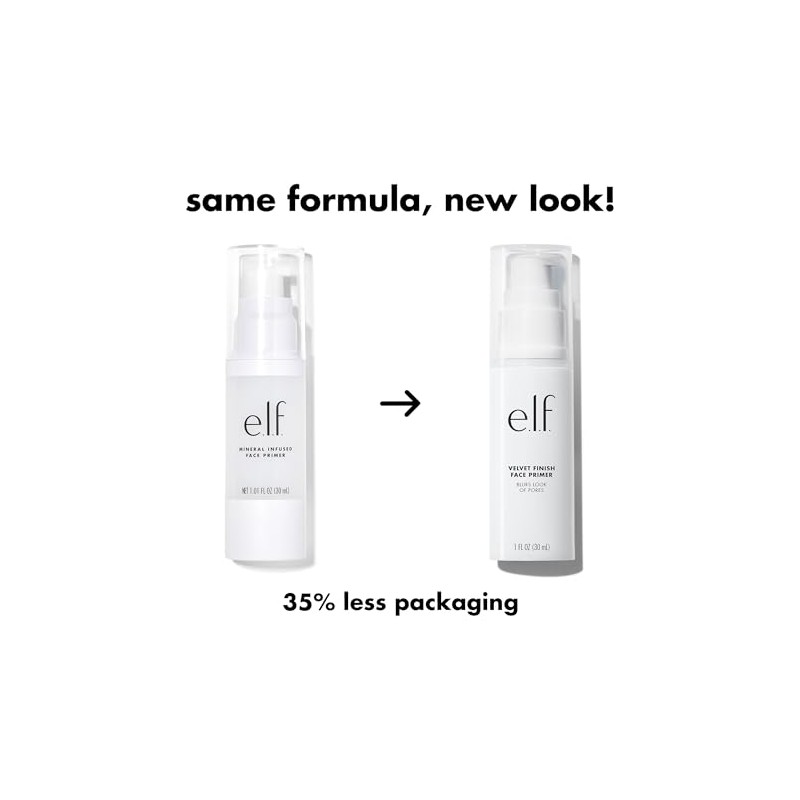 e.l.f. Mineral Infused Face Primer Large - Clear