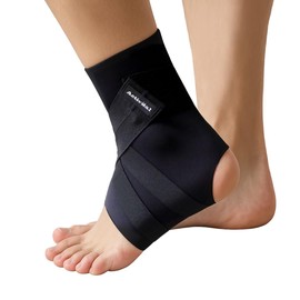 Activital PRO Figure-Eight 1 Piece, Ankle Support, Achilles Tendon, Sprains, Fixation, Sports, Everyday Use, Ankle Fixation, Plantar Fasciitis, Taping, Thin, Arch Support, Socks