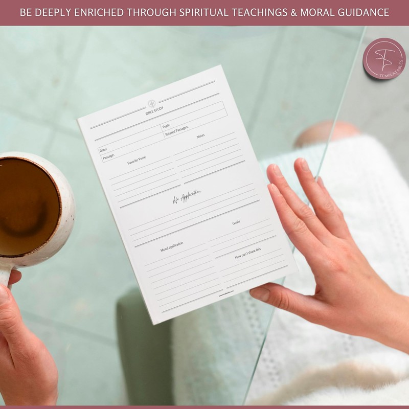 Bible Study Guide: Reflect on God’s Word with Comprehensive Study