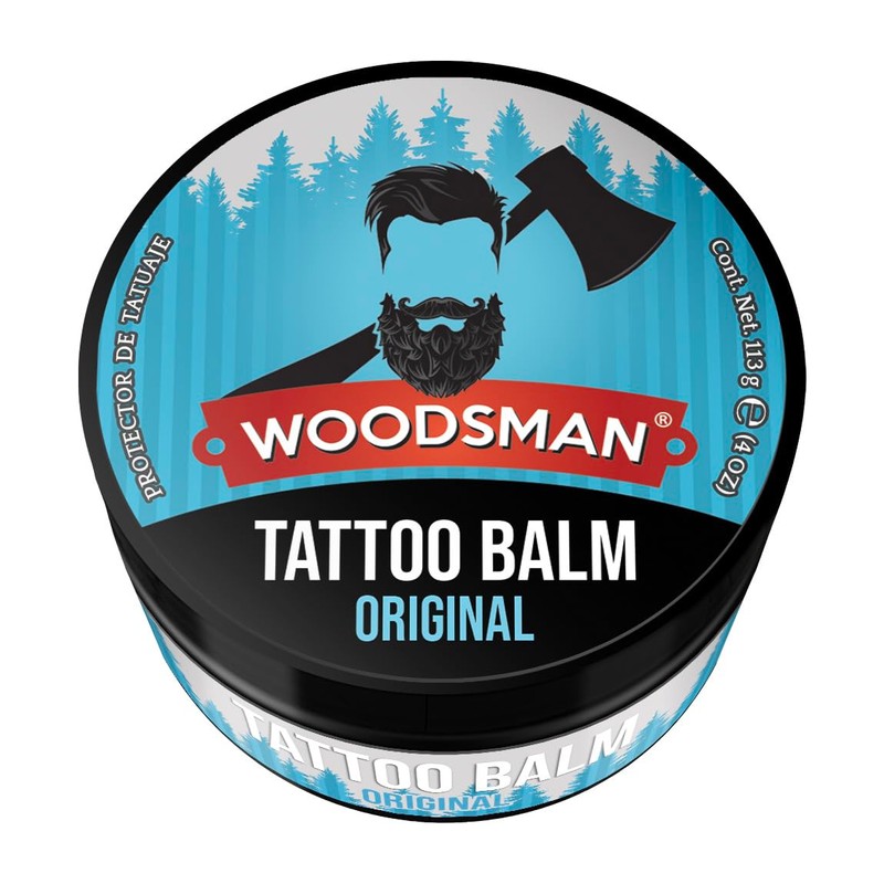 WOODSMAN - Bálsamo Prémium Post Tatuaje | Original Prémium Tattoo