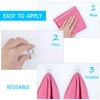 Awpeye 60 Pack Universal Clear PVC Suction Cups with Hooks
