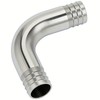Closmos 304 Stainless Steel 90 Degree Elbow Hose Barb Fitting,
