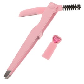 Mikinona Stainless Steel Eyebrow Trimmer Eyelash Tweezer Eyebrow Clip Tool for Women Multi-functional 3-in-1 Eyebrow Trimmer