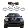 Front Bumper Grill Lights for Nissan Frontier 2009-2021 Accessories LED