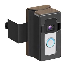 AIXXCUVQ Wireless Video Doorbell Stand Durable Construction No Drill Mount So Family is Safe Theft. Ring Doorbell Mount No Drill, 1