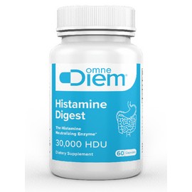 Omne Diem - Histamine Digest DAO 30,000 HDU 60 Caps Histamine Neutralize Enzyme