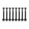 PATIKIL Skateboard Hardware Kit 2", 8pcs Carbon Steel Grade 8.8