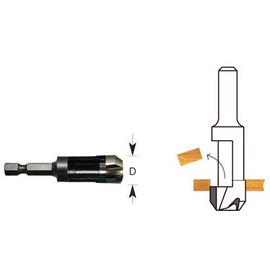 Timberline - Plug Cutter 4 Pcs Set (608-258)