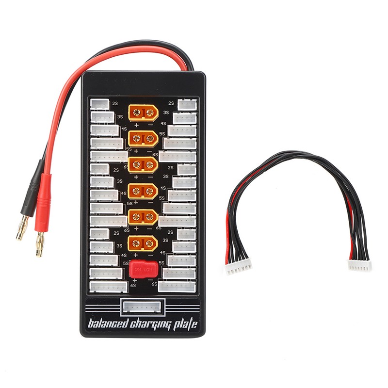 XT60 4.0 Banana Plug Parallel Charging Board RC Battery Charging
