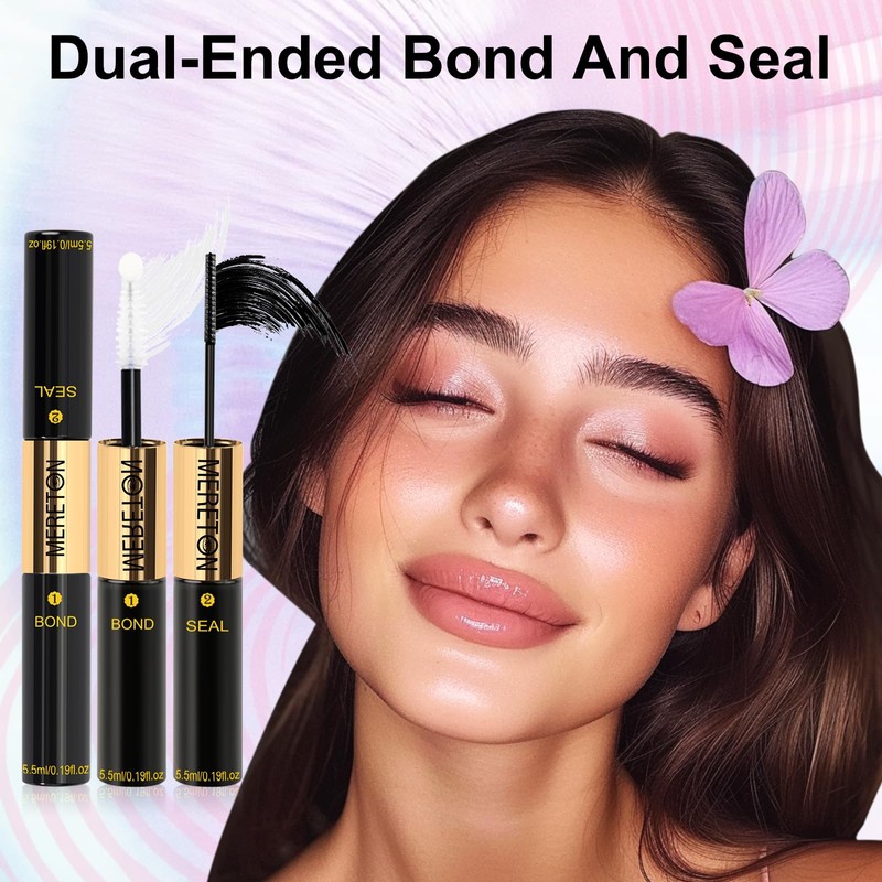 Eyelash Glue for False Eyelashes - 4 pcs Super Strong