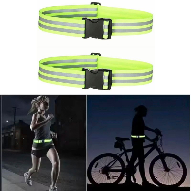 Audiophans Reflective Tuski, Reflective, Night, Running, Tuski, Buckle Included, Fluorescent,