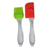 product Set Espatula Miserable Y Brocha Silicon Reposteria Cocina Color