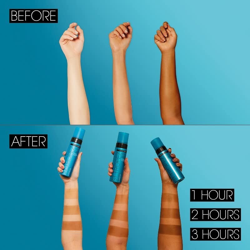 St.Tropez Self Tan Express Mousse, Fast Acting Fake Tan, Develops