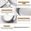 ZYEKIU Skimmer Slotted Spoon Fine Mesh Strainer Sieve Stainless Steel