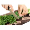 TMK Glass Chopping Board 30 x 22 cm with Spices