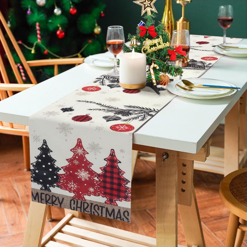Christmas Table Runner, Xmas Table Runner, Seasonal Table Runners, Winter
