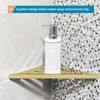 Sanbege 2 Pcs 304 Stainless Steel Corner Shelf with Screws,