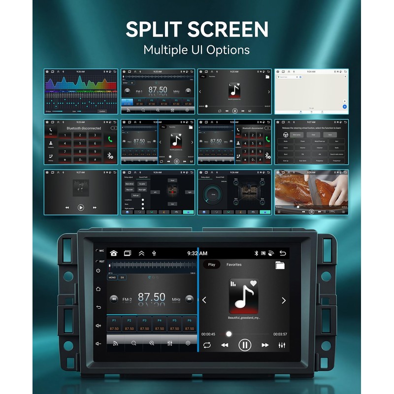 Android Car Stereo for Chevy Silverado GMC Sierra Yukon 2007-2013