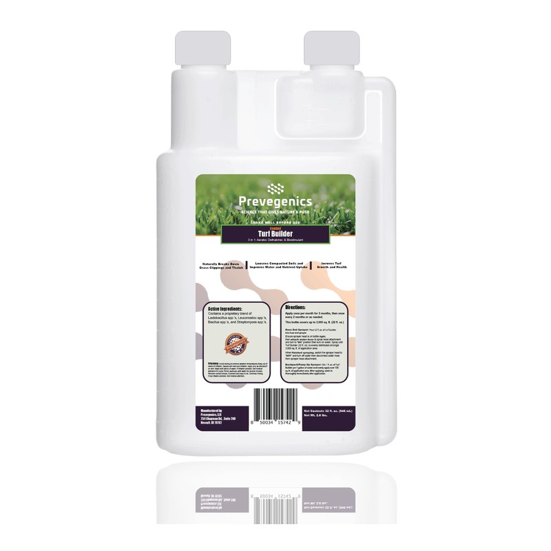 Conduit Turf Builder | 3 in 1 Aerator, Dethatcher, and