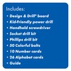Educational Insights Design & Drill ABCs & 123s - Construction