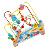 Juego Laberinto Interactivo Montessori De Madera Cuentas