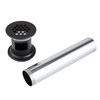 Artiwell Grid Drain Strainer Assembly With Overflow for Bathroom Sink,