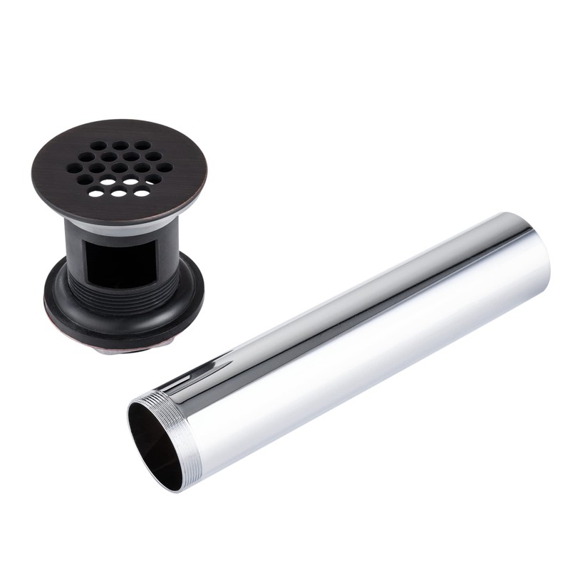Artiwell Grid Drain Strainer Assembly With Overflow for Bathroom Sink,
