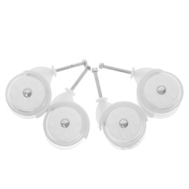 CIYODO 4 Pack Swivel Walker Wheels Desk Chair Replacement Wheels Easy to Install