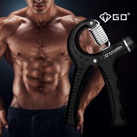 GD Fine-Adjustable Hand Grip Strengthener for Wrist Exercise GD Fine-Adjustable Hand Grip Red